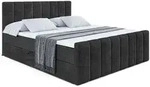 BOXBETT OTTA-Z - 180x200 cm - H4 - Schwarz