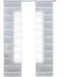 SCHIEBEVORHANG 2ER SET &raquo;Halle&laquo; HxB 245x60 cm Natur