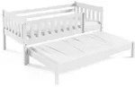KINDERBETT STELLA 80x160 cm Wei&szlig;
