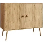 KOMMODE Zweit&uuml;rige HARMONY Craft Gold Eiche