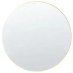 WANDSPIEGEL rund 80/80 cm Gold Annemasse