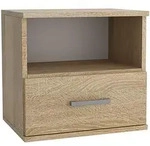 NACHTTISCH NOCTA 48/50/35 cm Sonoma Eiche