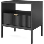 NACHTTISCH STELLARE 54/56/39 cm Schwarz