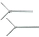 TREPPENBEFESTIGUNG f&uuml;r T&uuml;rschutzgitter easySafe+ 2erSet Y-Spindeln