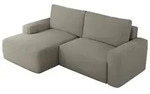 ECKSOFA BELLUNO L Hellgrau Boucle - Links
