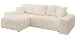 ECKSOFA Ottomane links ENIL-L 297x189x68 Beige Cord