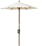 Gardenson Sonnenschirm ca.180x180cm Off White