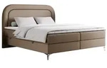 BOXBETT EIRA 120/200 Braun Kunstleder - H4