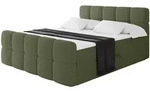 BOXBETT mit Matratze H4 - FAMA-Z - 160x200 cm Gr&uuml;n Quelle