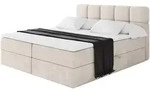 BOXBETT mit Matratze H3 - FAMA - 200x200 cm Beige Casablanca