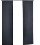 SCHIEBEVORHANG 2ER SET &raquo;M&uuml;nchen Dark&laquo; HxB 245x60 cm Dunkelgrau