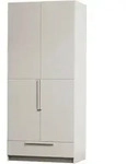 Garderobenschrank Pure Hellgrau