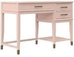 Schreibtisch Westerleigh Rosa ca. 115x77x49cm