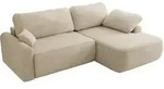 ECKSCHLAFSOFA CUBO L Beige Boucle - rechts