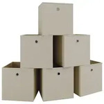Faltbox-Set Boxas 6-tlg. Naturfarben
