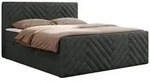 BOXBETT PARIS DUO 140/200 - Dunkelgrau Struktur - H4