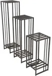 BLUMENTISCHSET PFLANZST&Auml;NDER TEYA, 3ER-SET
