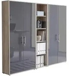 Aktenschrank Office Edition Sw Set 10 Eiche/Anthrazit