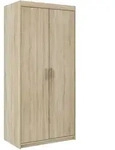 DREHT&Uuml;RENSCHRANK ELENORA 89,7/190,5/53cm 2-t&uuml;rig Sonoma Eiche