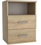 NACHTTISCH NOCTA 48/65,5/35 cm Sonoma Eiche