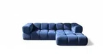 ECKSOFA Blanche In Bluvel