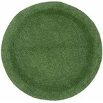 BADEMATTE 80 cm rund, 100% Baumwolle, wendbar