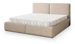 POLSTERBETT FELURO 140x200 cm mit Bettk&auml;sten - Beige