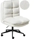 B&Uuml;ROSTUHL Boucl&eacute; Wei&szlig; Addison