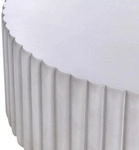 COUCHTISCH 117/117 cm Grau Pozza