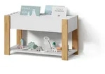 KINDERREGAL Mailo Wei&szlig;/Artisan 80 x 46 cm mit Sitzbank