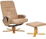 MASSAGESTUHL Hellbraun Relaxpro