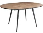 ESSTISCH ausziehbar Braun 110-150/112 cm Seniac