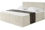 BOXBETT mit Matratze H4 und Lattenrost - TOLO-v1 - 160x200 Cord - Creme
