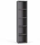 AKTENREGAL Universal FRANKFURT hoch 197cm, 5 Ordnerh&ouml;hen Graphit