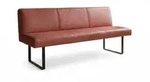 ESSZIMMERBANK ELEEN Rot Leder