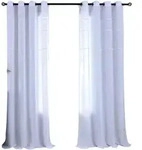 VORHANG 2ER SET &raquo;Leipzig&laquo; HxB 245x145 cm Wei&szlig;