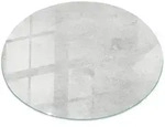TISCHPLATTE fi50 cm Betonstruktur mit Kratzern
