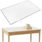 TISCHPLATTE 120x80 cm Farbe Wei&szlig;, glatt