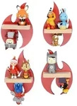 Kinderregal-Set Boarti 4-tlg. Rot