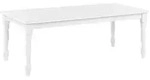 COUCHTISCH wei&szlig; rechteckig 60/120 cm Kokomo