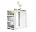 BARTISCH Regusa Wei&szlig;/Sonoma 57 x 117 cm