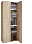 Schuhschrank Lona ca.70x182x37cm Eichefarben