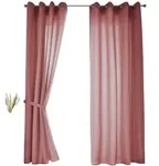 VORHANG 2ER SET BERLIN HxB 175x140cm Altrosa