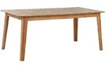 GARTENTISCH Akazienholz hellbraun 180/90 cm Fornelli