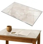 TISCHPLATTE 100x70 cm Marmorstrukturmuster