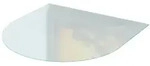 GLASBODENPLATTE f&uuml;r Kaminofen 100x100n cm &ndash; Milchglas Optik