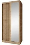 SCHWEBET&Uuml;RENSCHRANK Donatello mit 2 T&uuml;ren und Schubkasteneinsatz, 100 cm,...