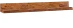 WANDREGAL NAKO Massivholz Flexibles Design Landhausstil, Braun 160x24x17 cm