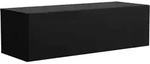 LOWBOARD GLOSSIA 100/30/36,5 cm, Schwarz