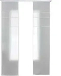SCHIEBEVORHANG 2ER SET &raquo;Leipzig&laquo; HxB 245x60 cm Natur